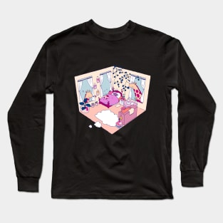 snoozing. Long Sleeve T-Shirt